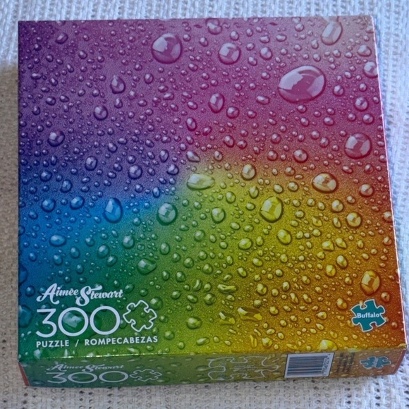 Buffalo Games Other - Buffalo Games Aimee Stewart Rainbow Water Droplets 300 Piece Jigsaw Puzzle